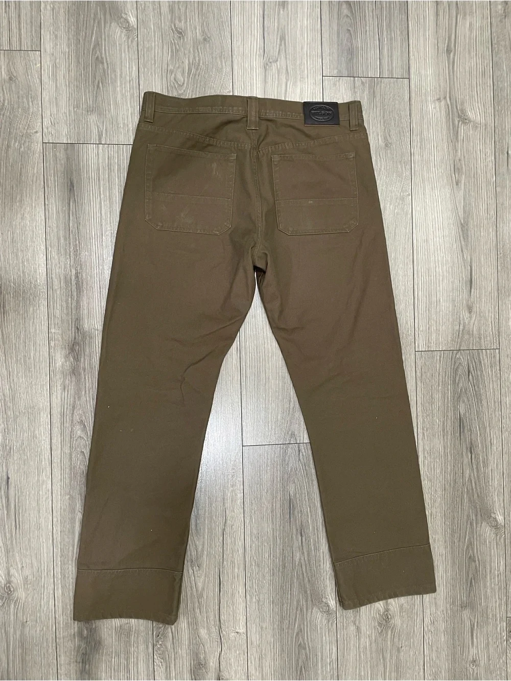 Filson Men's Dry‎ Tin Cloth 5-pocket Pants, Marsh Olive Size 34